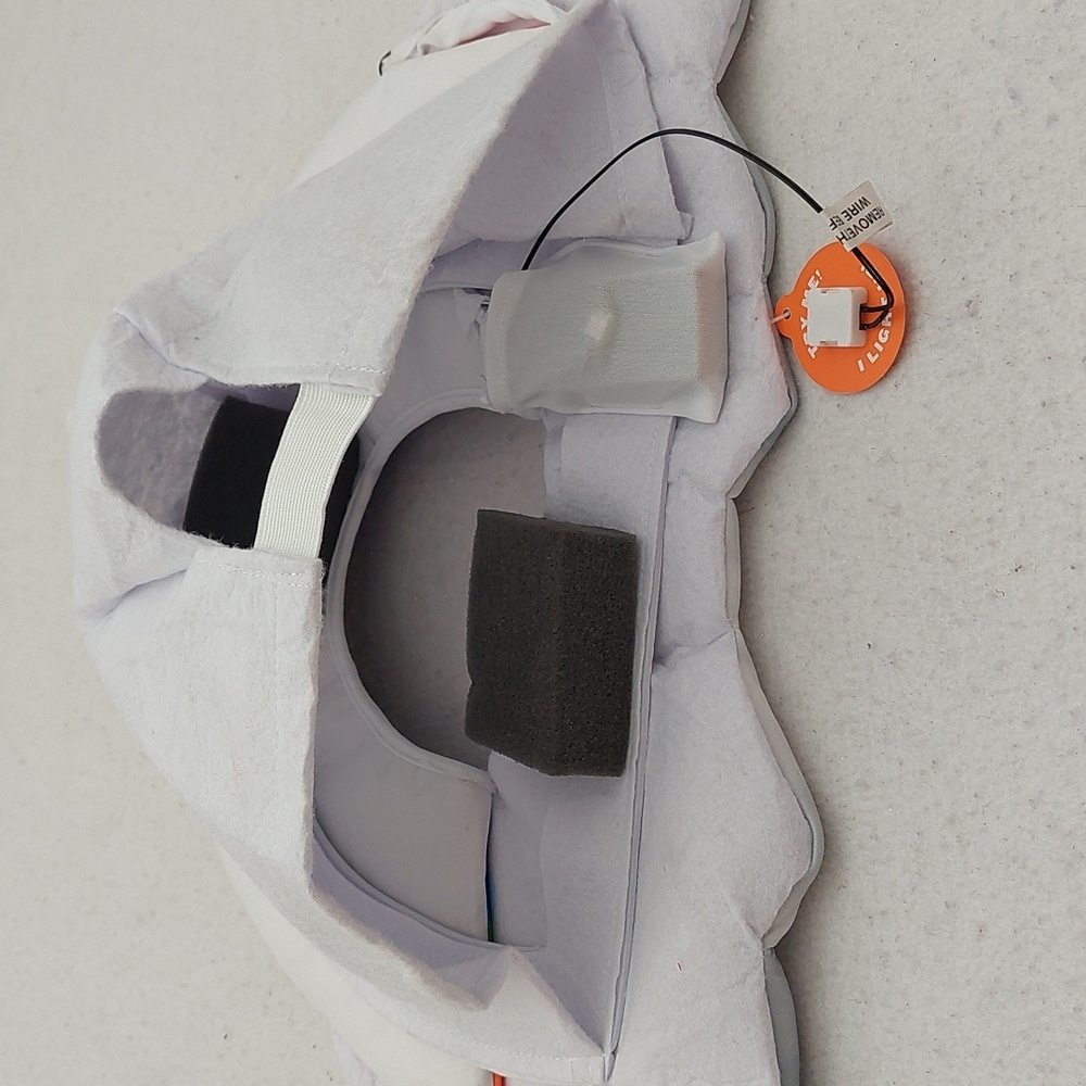 HYDE & EEK! Adult Light-up RAINBOW Full Head Costume Mask NWT - Picture 6 of 7